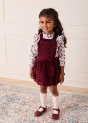 The Louisa Floral Blouse Toddler Girl Look