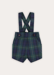Radley Tartan Bloomers With Braces in Green (12mths-4yrs) Bloomers from Pepa London