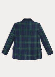 Radley Tartan Tailored Blazer in Green (4-10yrs) Coats from Pepa London
