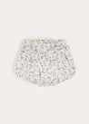 Ellis Floral Bloomer in Blue Made with Liberty Fabric (1m-3yrs) BLOOMER from Pepa London