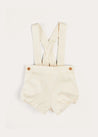 Plain Bloomers With Braces in White (6mths-2yrs) BLOOMER from Pepa London