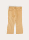 Linen Suit Trousers in Beige (4-10yrs) TROUSERS from Pepa London