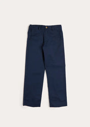 Suit Trousers in Navy (4-10yrs) Trousers from Pepa London
