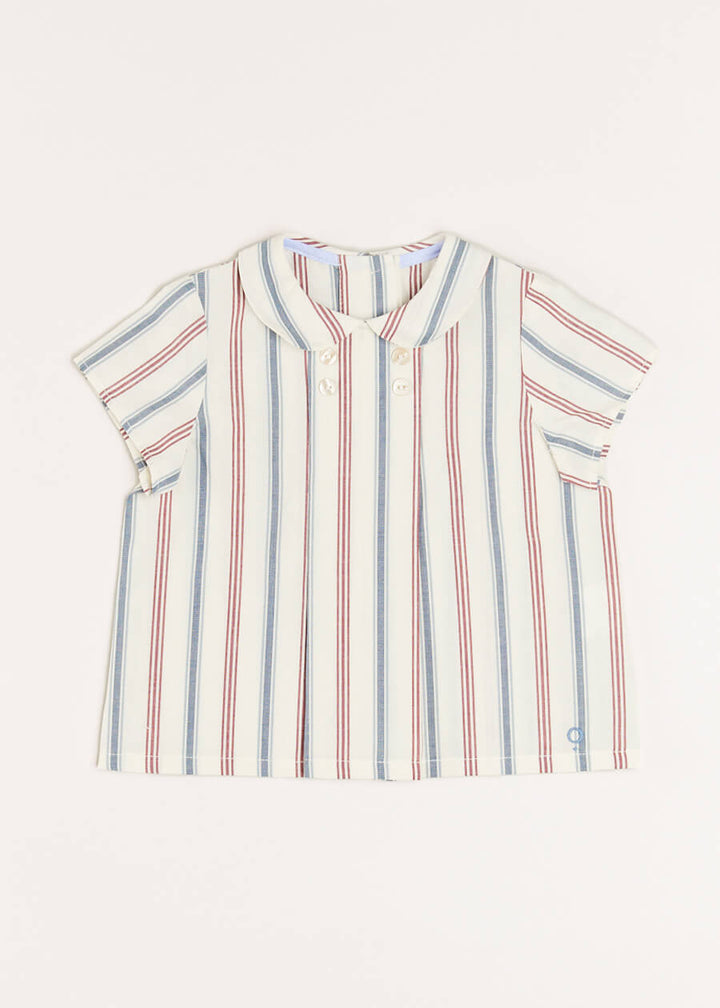 Baby Boy Mid-Season Dress In Polo Print Terry Stuff