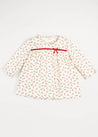 Floral Dressing Gown In Red And Gold (2-10yrs) NIGHTWEAR  from Pepa London