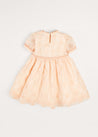 Floral Detail Party Dress In Pink (2-10yrs) DRESSES  from Pepa London