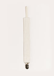 Striped Clip Dummy in Beige ACCESSORIES from Pepa London