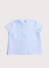 Classic Oxford Front Pocket Shirt in Light Blue (12mths-3yrs) Shirts  from Pepa London