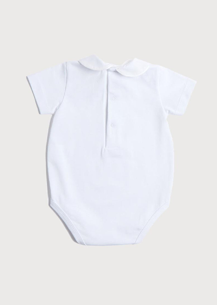 Cotton bodysuit with Peter Pan collar - Kids | MANGO Canada Cotton bodysuit with Peter Pan collar - Kids | MANGO Canada