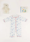 The Audrey All-In-One Pyjama Baby Boy Look Look  from Pepa London