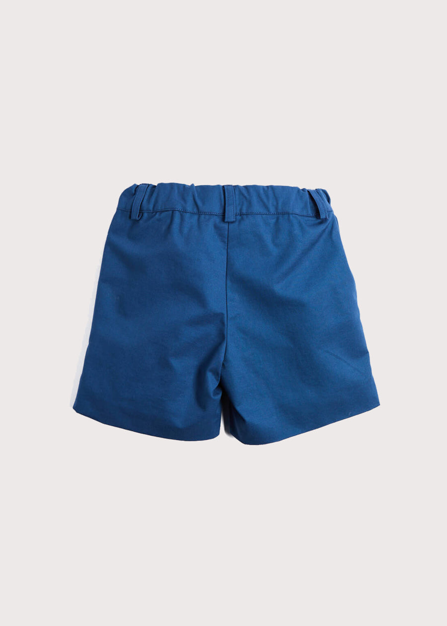 Classic Smart Shorts in French Blue (4-10yrs) Shorts  from Pepa London
