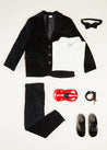 Formal Velvet Gift Set in Black Look  from Pepa London