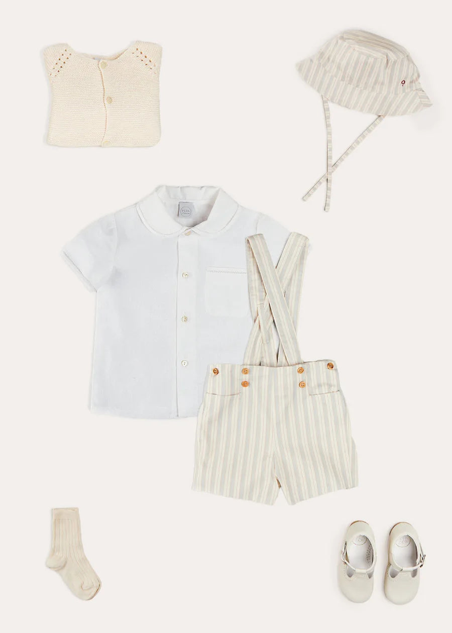 The Brompton Shorts with Braces Toddler Boy Look Look from Pepa London