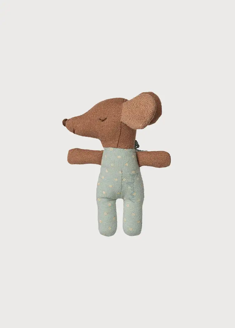Sleepy Wakey Baby Mouse in a Matchbox in Blue Toys from Pepa London