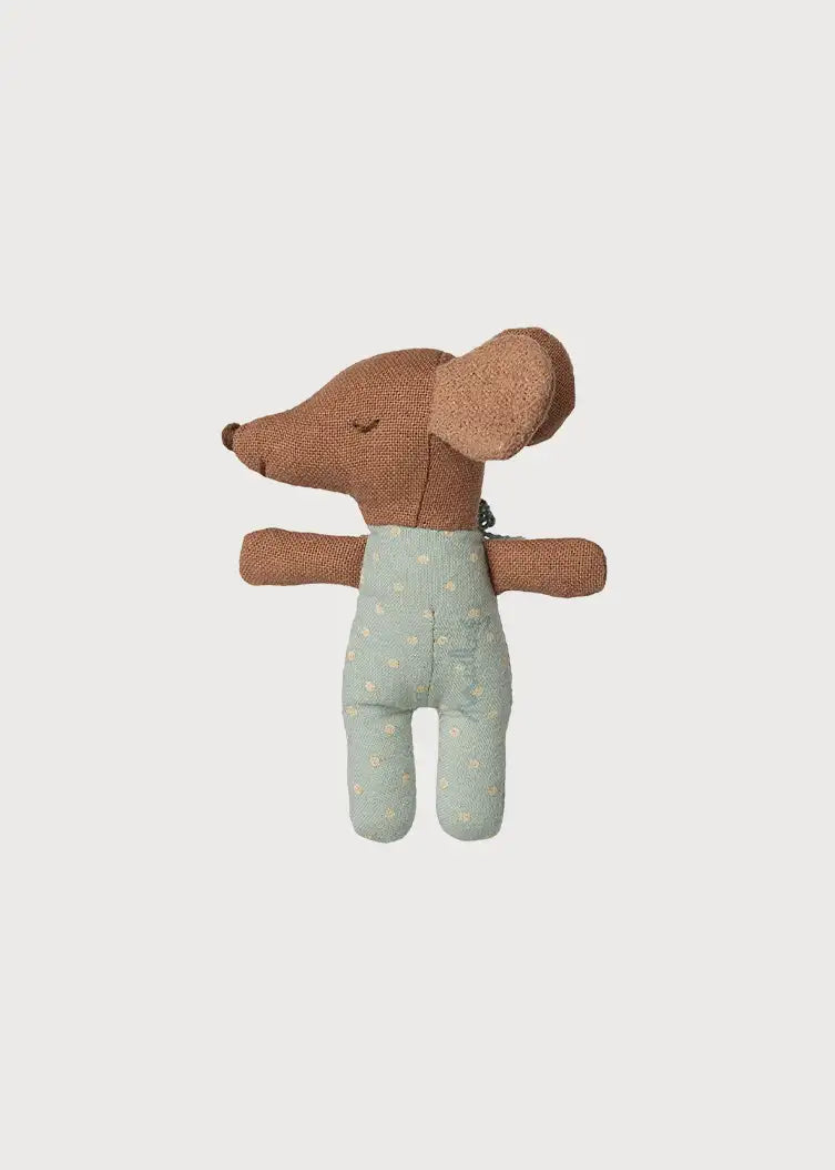 Sleepy Wakey Baby Mouse in a Matchbox in Blue Toys from Pepa London