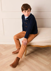 Leather Chelsea Boots In Brown (24-34EU) SHOES from Pepa London