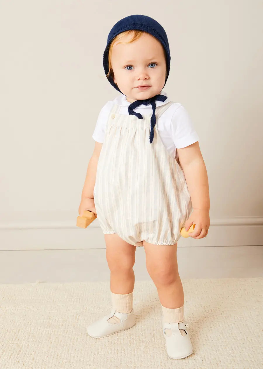 The Brompton Stripe Romper Baby Boy Look Look from Pepa London