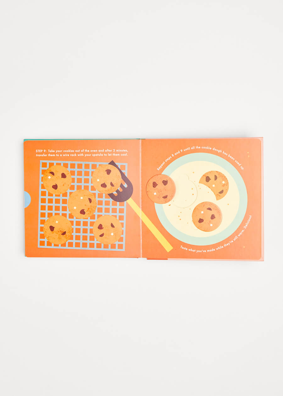 Cook In A Book - Cookies Book in Green BOOKS from Pepa London
