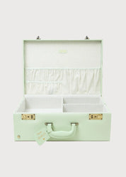 Sage Green Leather Memory Case