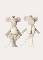 Royal Twin Mice in Matchbox in Cream