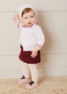 Corduroy Bloomers in Burgundy (3mths-2yrs) Bloomers  from Pepa London