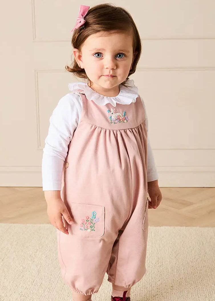 The Bunny Embroidered Baby Girl Look Look from Pepa London