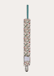 Evelyn Floral Dummy Clip in Green Accessories from Pepa London