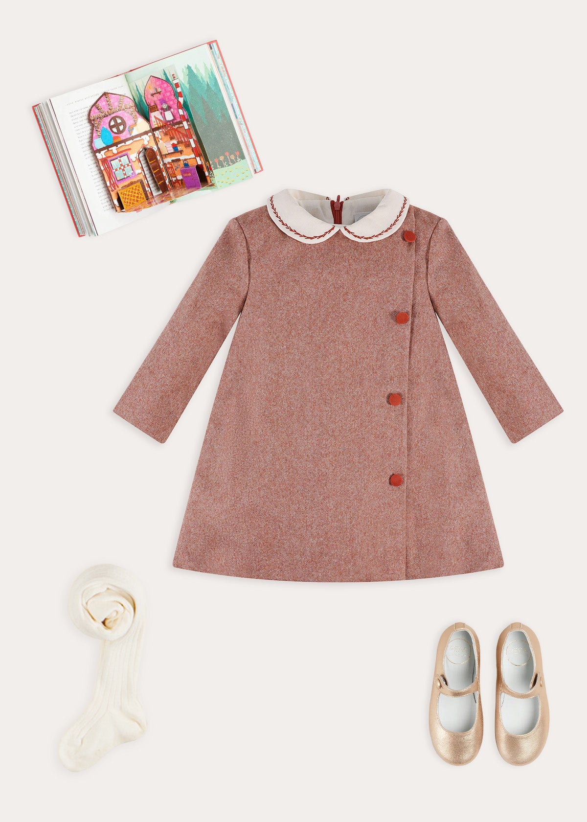 The Dusty Rose Girl Look Look from Pepa London