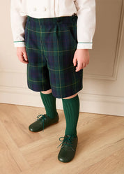 Ribbed Knee High Socks in Bottle Green (3mths-10yrs)