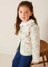 Piculina Trim Top in White (2-10yrs) Tops & Bodysuits from Pepa London