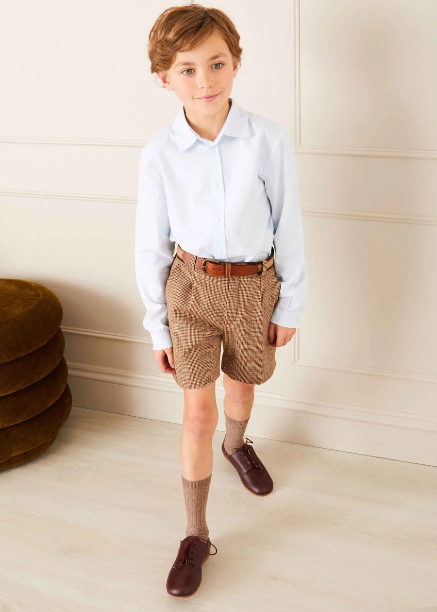 The Chester Puppytooth Shorts Look  from Pepa London