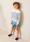 Plain Pocket Detail Shorts in Blue (4-10yrs) SHORTS from Pepa London