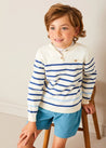 Plain Pocket Detail Shorts in Blue (4-10yrs) SHORTS from Pepa London