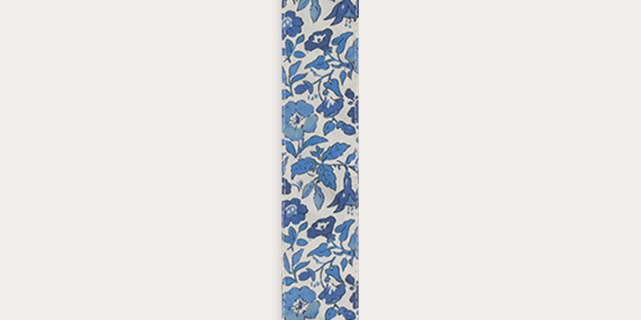 Daphne Floral Dummy Clip in Blue Accessories from Pepa London