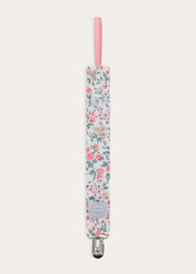 Violet Floral Dummy Clip in Pink Accessories from Pepa London