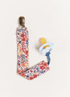 Beatrice Floral Dummy Clip in Navy Accessories  from Pepa London