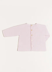 Openwork Detail Jumper in Pink (1-9mths) Knitwear  from Pepa London