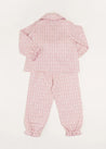 Laurel Floral Pyjamas in Pink (18mths-10yrs) Nightwear  from Pepa London