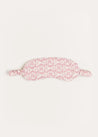 Laurel Floral Eye Mask in Pink Accessories  from Pepa London