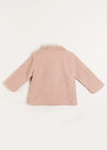 Fluffy Pea Coat in Pink (12mths-3yrs) Coats  from Pepa London