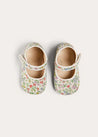 Cordelia Liberty Floral Mary Jane Pram Shoes in Pink (17-20EU) SHOES from Pepa London