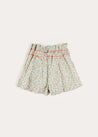 Cordelia Floral Shorts in Pink Made with Liberty Fabric (4-10yrs) SHORTS from Pepa London