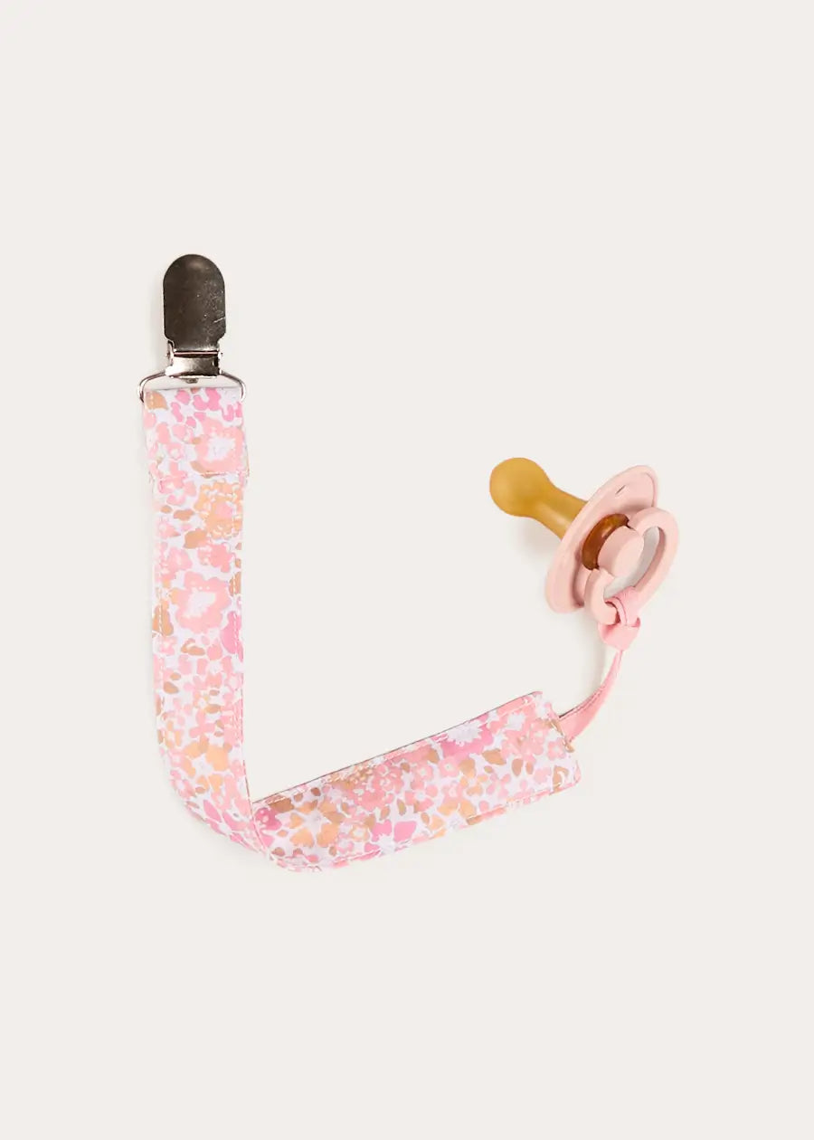 Nellie Floral Dummy Clip Dummy Clip in Pink (OS) Dresses from Pepa London
