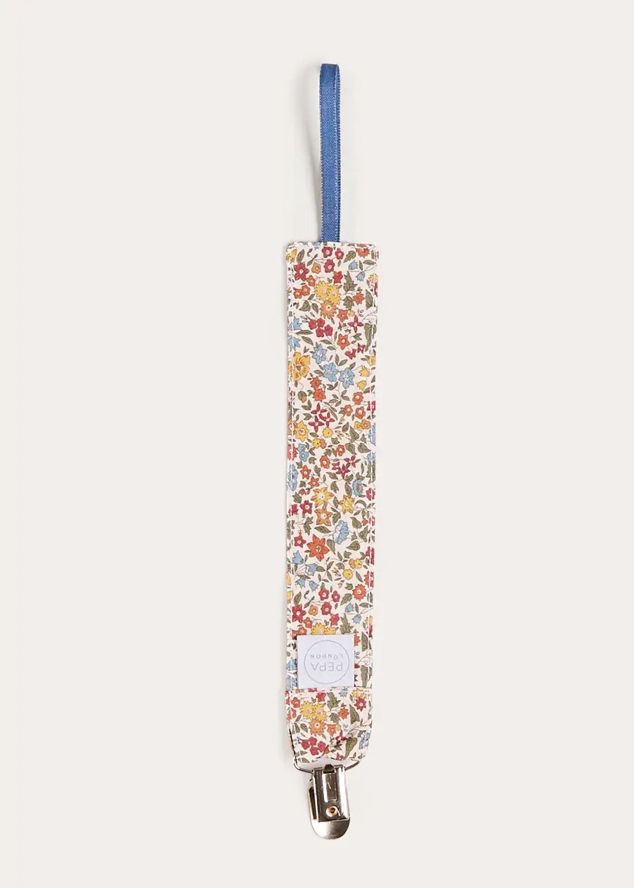 Marianne Floral Dummy Clip in Toffee Made with Liberty Fabric (OS) Accessories from Pepa London