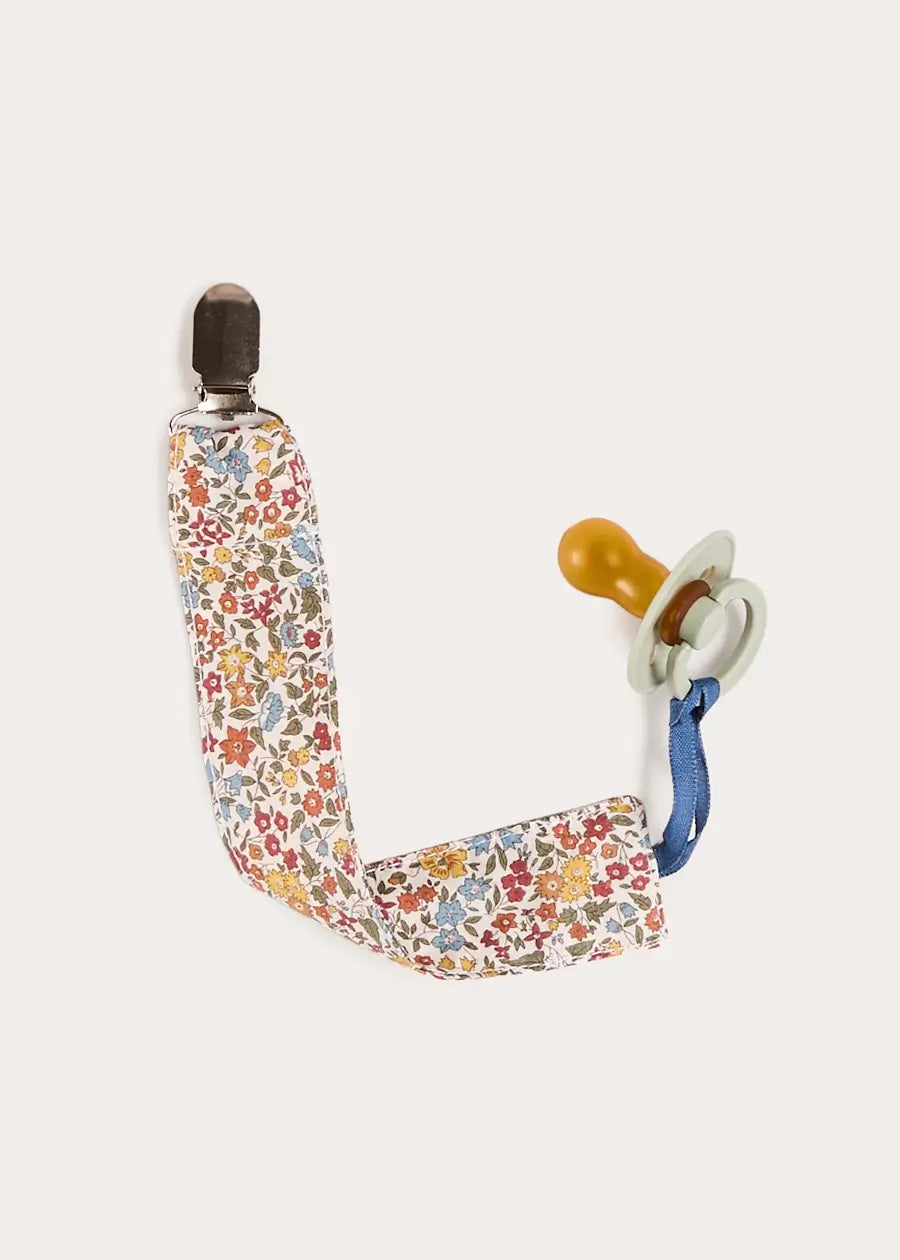 Marianne Floral Dummy Clip in Toffee Made with Liberty Fabric (OS) Accessories from Pepa London