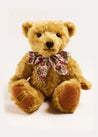 Limited-Edition Merrythought & Pepa Teddy Bear with Daphne Floral Bow Toys  from Pepa London