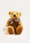 Limited-Edition Merrythought & Pepa Teddy Bear with Daphne Floral Bow Toys  from Pepa London