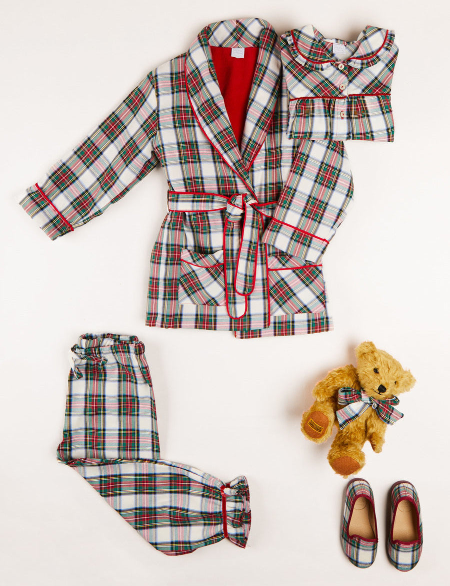 Sussex Pyjama Girl Gift Set in Red Look from Pepa London