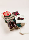 Belgravia Tartan Boy Gift Set in Red Look from Pepa London