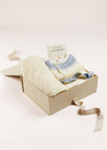 Fair Isle Knitted Gift Set in Cream Look from Pepa London